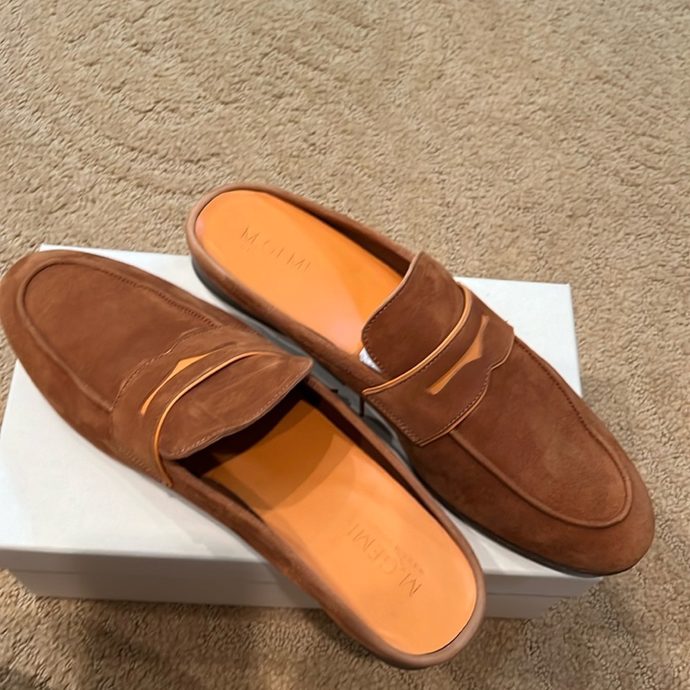 M Gemi Sacco Donna Mule, luggage suede size 42
